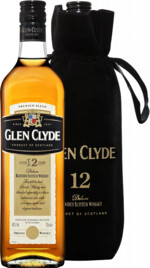 Виски Glen Clyde Blended Scotch Whisky 12 y.o. (gift bag) 0.7л