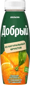Нектар ДОБРЫЙ Апельсиновый, 0.3л