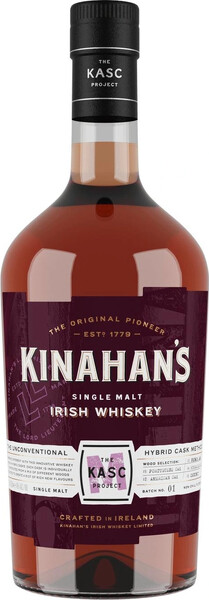 Виски ирландский односолодовый Kinahan's LL Касм М 45%, 700мл