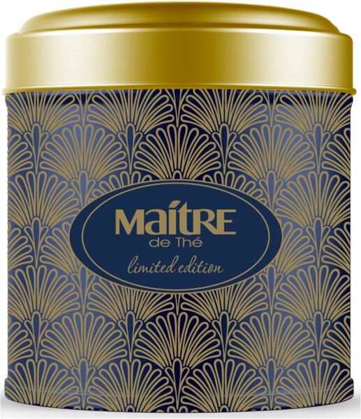 Чай Maitre de the GOLDEN MAGIC 100 гр., черный с добавками, ж/б (6) ЖЦ NEW