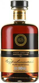 Коньяк армянский «Поздравительный 10-летний», 0.5 л