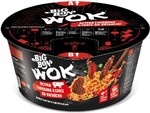 Лапша Big Bon Wok с говядиной и соусом по-китайски острая быстрого приготовления, 85 гр., ПЭТ