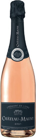 Вино игристое розовое CHATEAU DE MAUNY Cremant de Loire Brut AOC 13%, 0,75 л