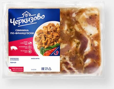 Свинина охлажденная Черкизово по-французски, 800 г