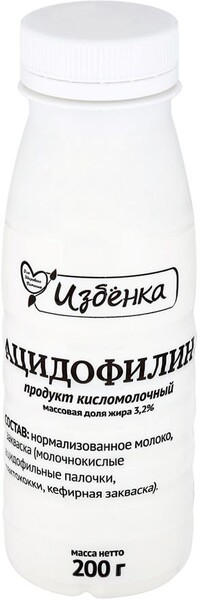 Продукт кисломолочный Избенка 