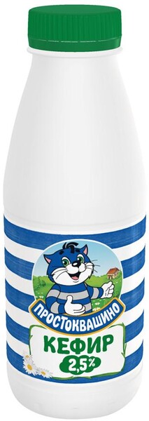 Кефир Простоквашино, 2,5% 430г