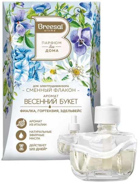 Диффузор электрический Breesal Весенний букет, 20 мл