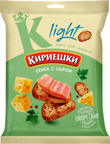 Сухарики «Кириешки Light» «Сёмга с сыром», 33 г