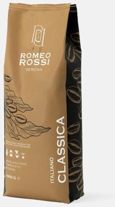 Из Италии: Кофе натуральный Romeo Rossi Classica, зерновой, жареный, 1 кг