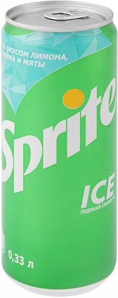 Напиток газированный  Sprite Лимон-Мята zero 330 мл