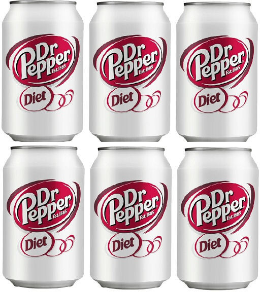 Напиток Dr. Pepper Diet сильногазированный, 0,33 л