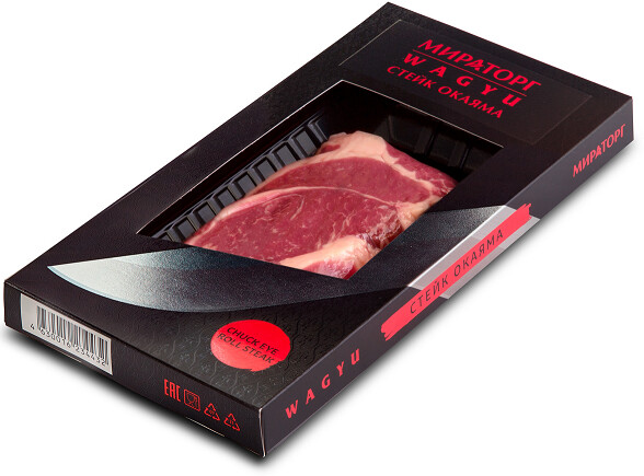 Стейк Окаяма Wagyu Мираторг Россия
