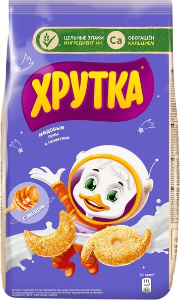 Хрутка / ХРУТКА. Готовый завтрак медовый, 425г