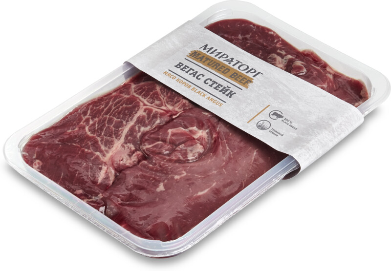 Вегас стейк из мраморной говядины Matured Beef Мираторг Россия