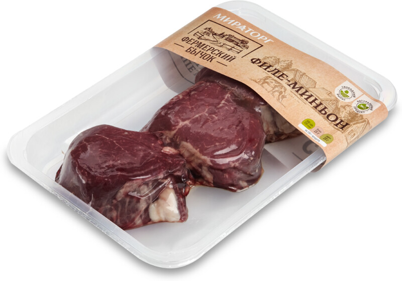 Стейк Филе-миньон из говядины Мираторг Россия