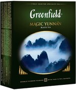 Чай Greenfield Magic Yunnan черный 100 пакетиков по 2 г