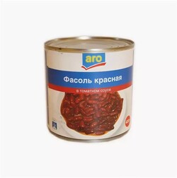 Фасоль красная ARO в томатном соусе, 425г