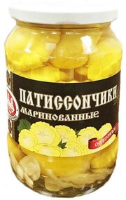 Патиссончики маринованные Скатерть-Самобранка отборные, 3 л