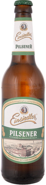 Пиво Einsiedler Pilsener светлое пастеризованное 4,9% 0,5л Балтика (Германия)