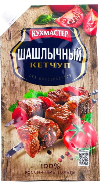 Кетчуп Кухмастер Шашлычный, 0.35кг