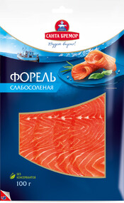 Форель филе-ломтики с/с Санта Бремор 100г