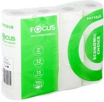 Бумага туалетная в рулонах Focus Economic Choice 2-слойная 8 рулонов по 16.2 м (артикул производителя 5056378)