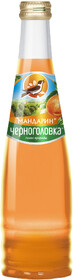 Напиток Черноголовка мандарин газированный, 330 мл., стекло