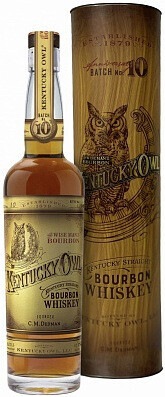 Виски американский «Kentucky Owl Batch #10» в тубе, 0.7 л