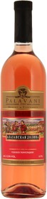 Вино Палавани Алазанская долина розовое п/сладкое  Грузия 750 мл., стекло