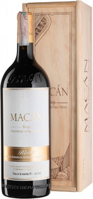 Вино красное сухое «Macan» 2016 г., в деревянной коробке, 1.5 л