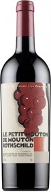 Вино красное сухое «Le Petit Mouton De Mouton Rothschild» 2014 г., 0.75 л