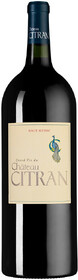 Вино красное сухое «Chateau Citran» 2019 г., 6 л