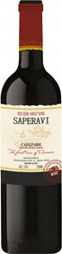 Вино красное полусладкое «Саперави», 0.75 л