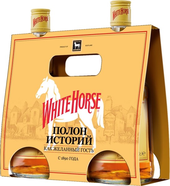 Виски White Horse 40% 2х0.5л