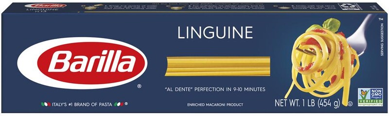 Макаронные изделия Barilla linguine rigate лингвини, 450 гр., картон
