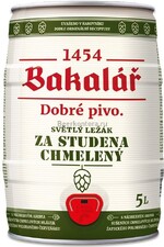 Пиво «Bakalar Za Studena Chmeleny» кегля, 5 л