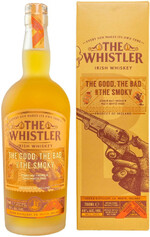 Виски ирландский «The Whistler the Good the Bad the Smoky Blended Malt Irish» в подарочной упаковке, 0.7 л