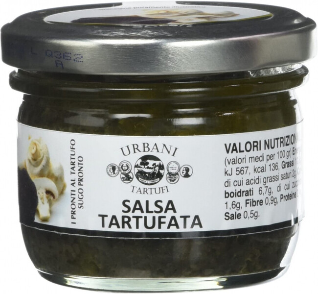 Urbani Tartufi, Salsa Tartufata, glass, 100 г