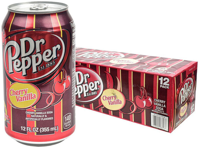 Напиток Доктор Пеппер Вишня-Ваниль ж/б, 0.36л
