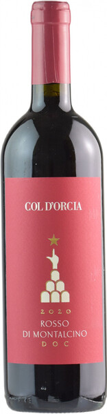 Вино красное сухое Col d'Orcia, Rosso di Montalcino DOC, 0,75