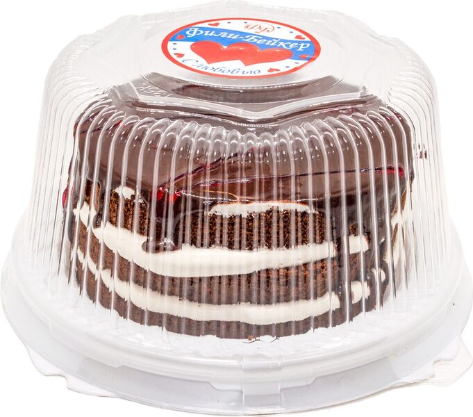 Торт бисквитный Вишня в шоколаде Фили-Бейкер, 400 г
