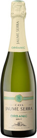 Вино игристое белое брют «Jaume Serra Organic Cava», 0.75 л