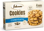 Печенье сахарное Falcone Cookies с молочным шоколадом, 200 г