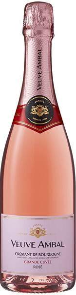 Игристое вино розовое брют «Veuve Ambal Grande Cuvee Rose Brut», 0.75 л