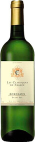 Вино белое сухое «Les Classiques de France», 0.75 л