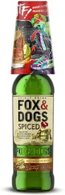 Настойка «Fox and Dogs Spiced» со стаканом, 0.7 л