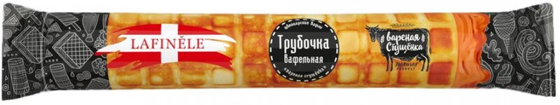 Вафельная трубочка Lafinele с вареной сгущенкой 70 г
