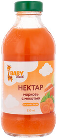 Нектар Baby Island Морковь 0,33л ст/б (О`КЕЙ)