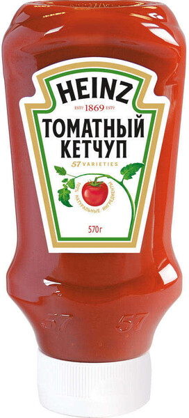 Кетчуп Heinz томатный 570г
