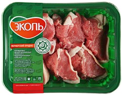 Корейка баранины Эколь охлажденная в лотке 400 г